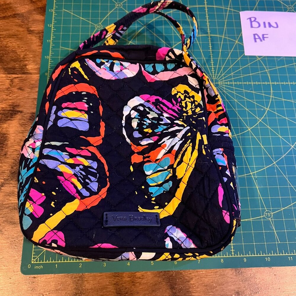 Vera Bradley Butterfly Flutter Lunch Bunch Bag